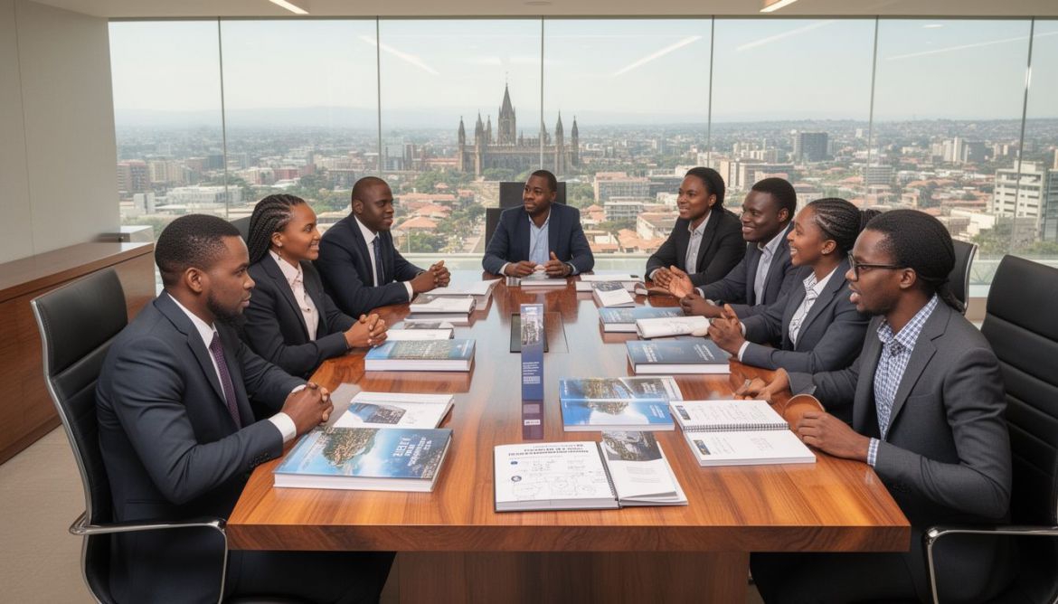 Visit & Work Travel Agency team providing excellent customer service to clients in Kenya.