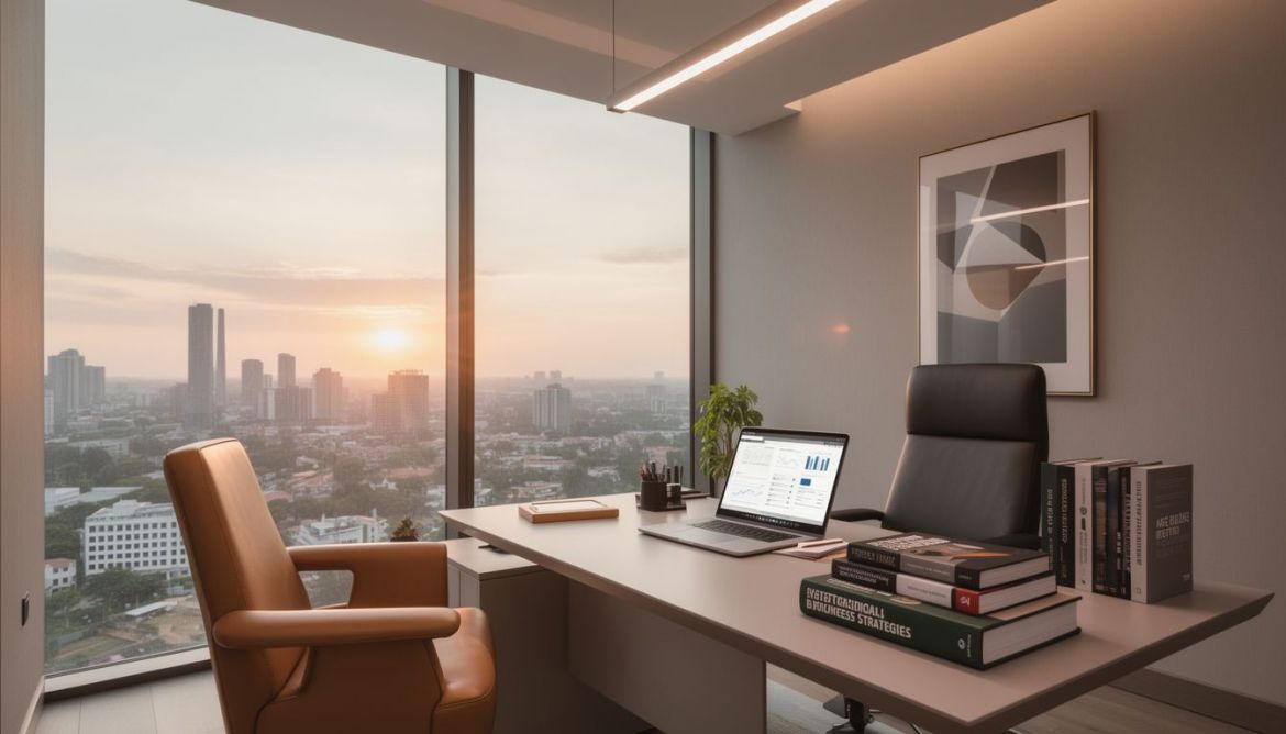 Diverse executive team collaborating in a modern office for Executive Search & Placement services in Kenya.