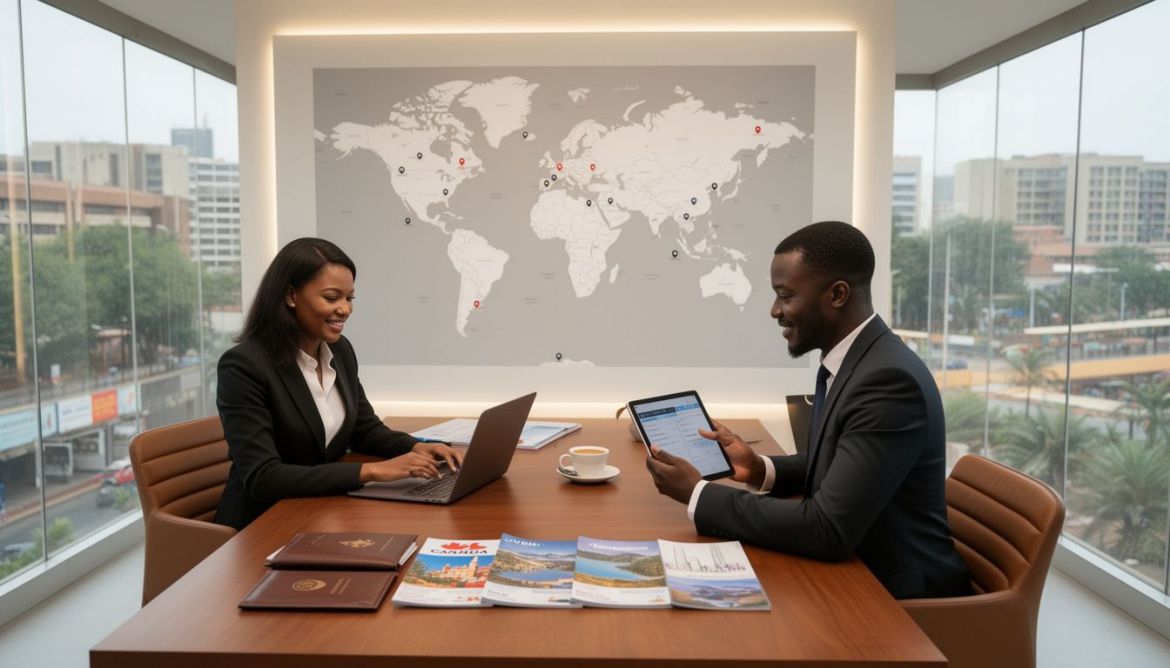 International flight bookings with Visit & Work Travel Agency Travel Agency in Kenya