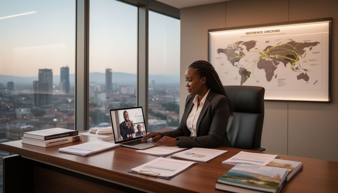 Professional reference checking process with Visit & Work Travel Agency in Kenya