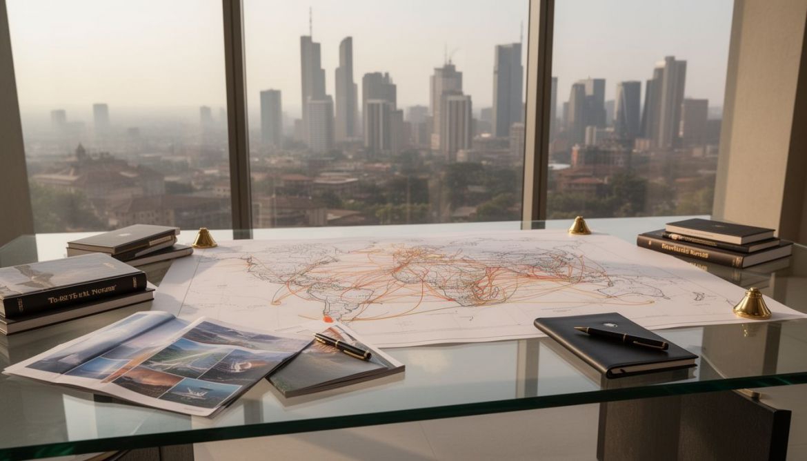 Visit & Work Travel Agency offering personalized travel route planning services